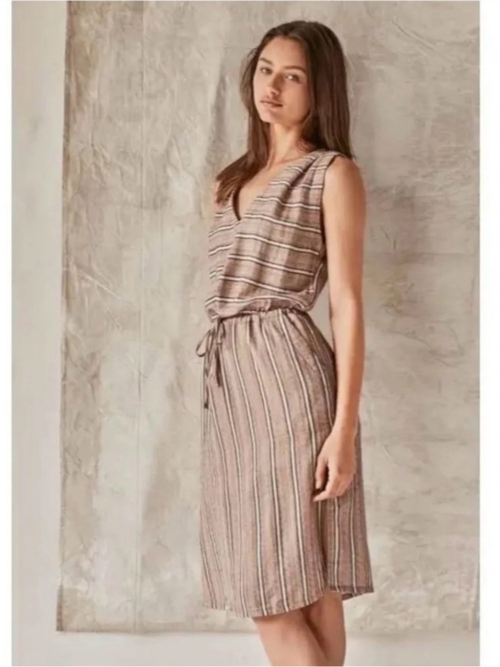 prAna, Organic Cotton Ecotropics Midi Sundress Size S